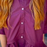 Season to Shine Top, Maroon