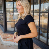 Baby Crew Tee, Black