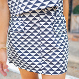 Dona Skirt, Black Retro