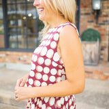 Bold Moves Top, Maroon