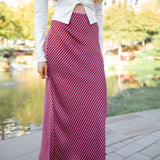 Bleeker Bias Midi Skirt, Wine