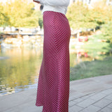 Bleeker Bias Midi Skirt, Wine