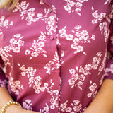 Sibeli Dress, Maroon Maiden Lane