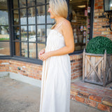 Good To Be Here Dress, Ecru