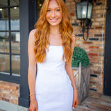 Gisella Dress, White