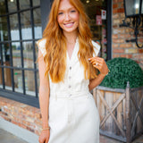 Felicite Dress, Neutral