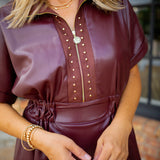Pullover Dress, Bitter Chocolate