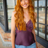 Almost Famous Top, Maroon