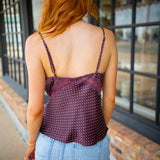 Almost Famous Top, Maroon