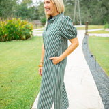 Evergreen Avenue Dress, Hunter Green