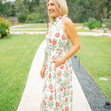 Petals In The Park Dress, Ecru