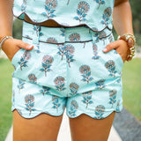 Chasing Cloud Nine Shorts, Blue
