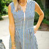 Always On Course Dress, Navy