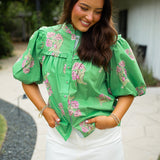 Sweet Harmony Top, Green