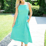 Beautiful Beginnings Dress, Green