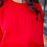 Brooke Sweatshirt, Merry Tonal
