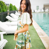 Cora Puff Mini Dress, Nirvana
