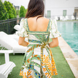 Cora Puff Mini Dress, Nirvana