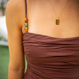 La Dolce Midi Dress, Brown