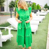 Meadow Mornings Dress, Green