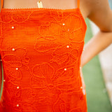 Maureen Mini Dress, Salsa Red