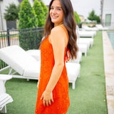 Maureen Mini Dress, Salsa Red