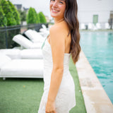 Coastal Bloom Dress, Ivory