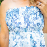 Heirloom Gallery Dress, Blue Multi