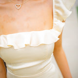 Sunny Ruffle Mini Dress, Butter Yellow