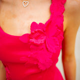 Liva Dress, Raspberry