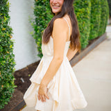 Totally In Love Dress, Cream
