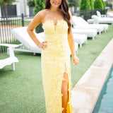 No Ordinary Love Dress, Yellow