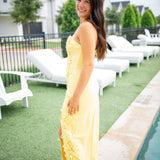 No Ordinary Love Dress, Yellow