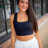 Win Win Sports Bra, Black