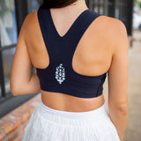 Win Win Sports Bra, Black