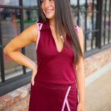 Forehand Skort, Brick