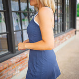 Ruan Court Dress 30", Blue Nights