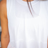 Tempo Tank, White