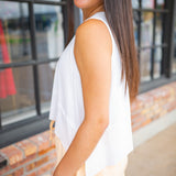 Tempo Tank, White