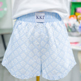 Sorority Scallop Ruffle Shorts