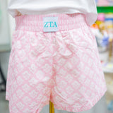 Sorority Scallop Ruffle Shorts