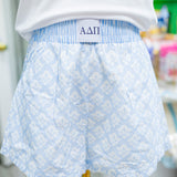 Sorority Scallop Ruffle Shorts