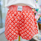 Sorority Scallop Ruffle Shorts