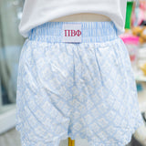 Sorority Scallop Ruffle Shorts