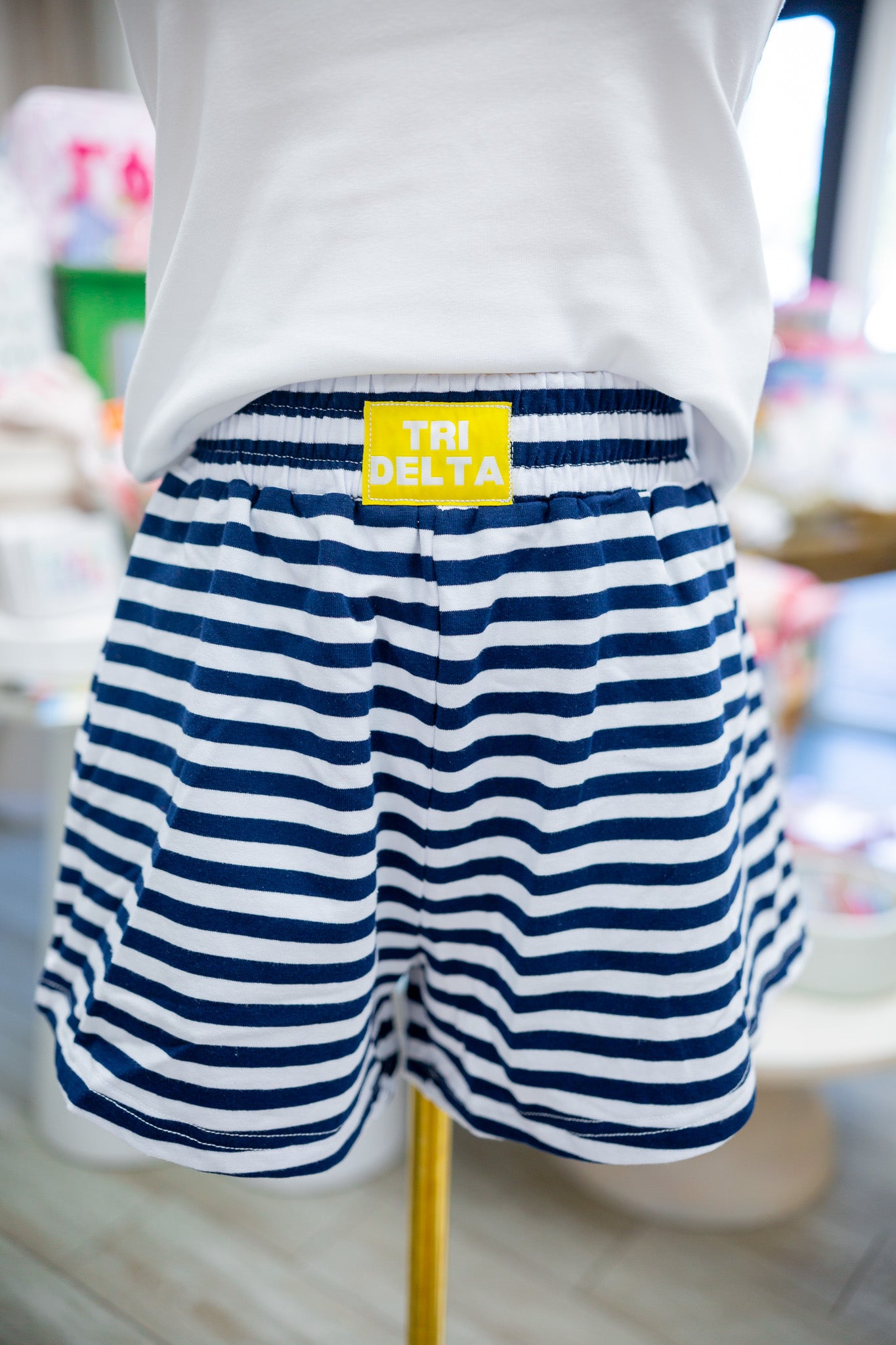 Sorority Campus Stripe Shorts