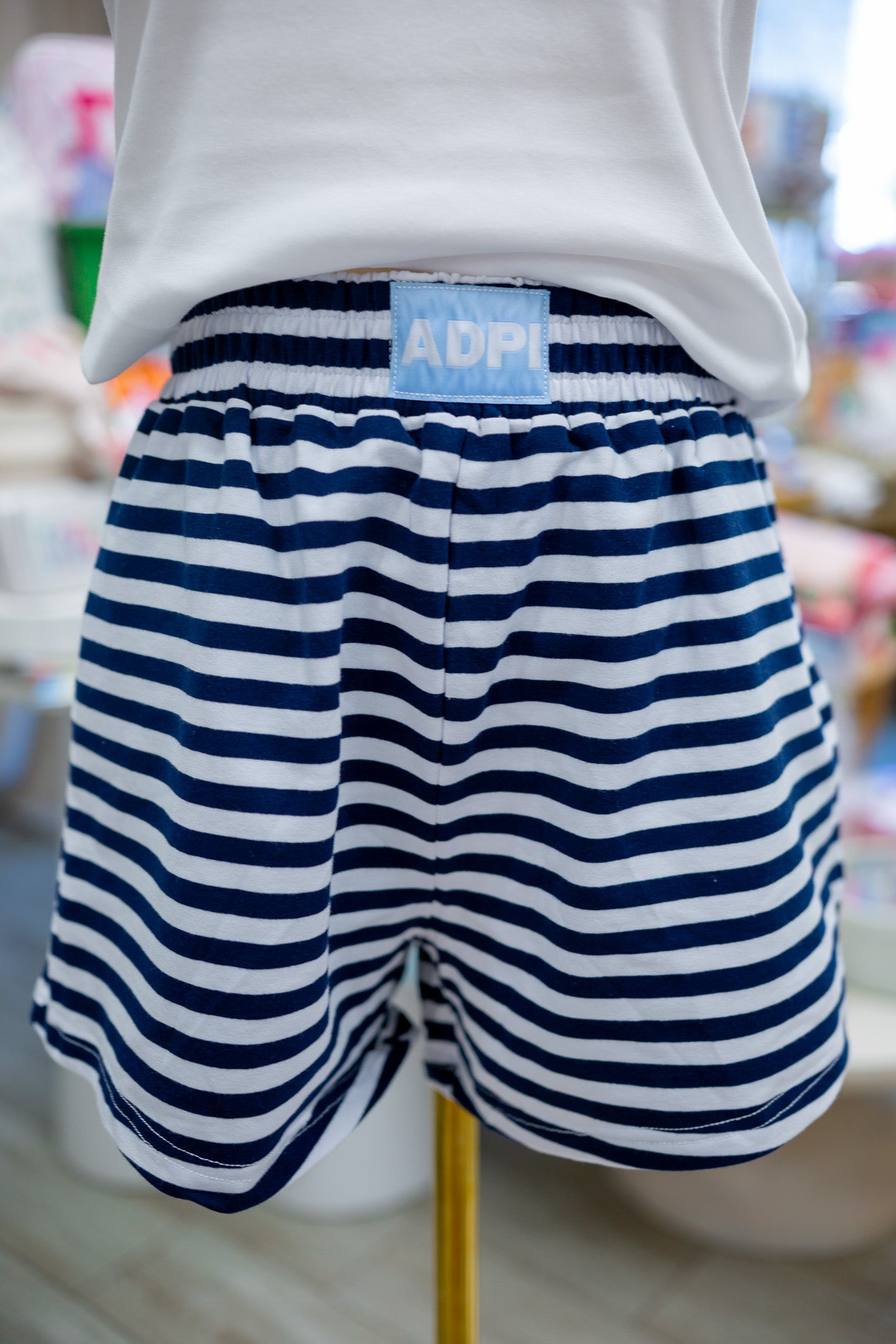 Sorority Campus Stripe Shorts