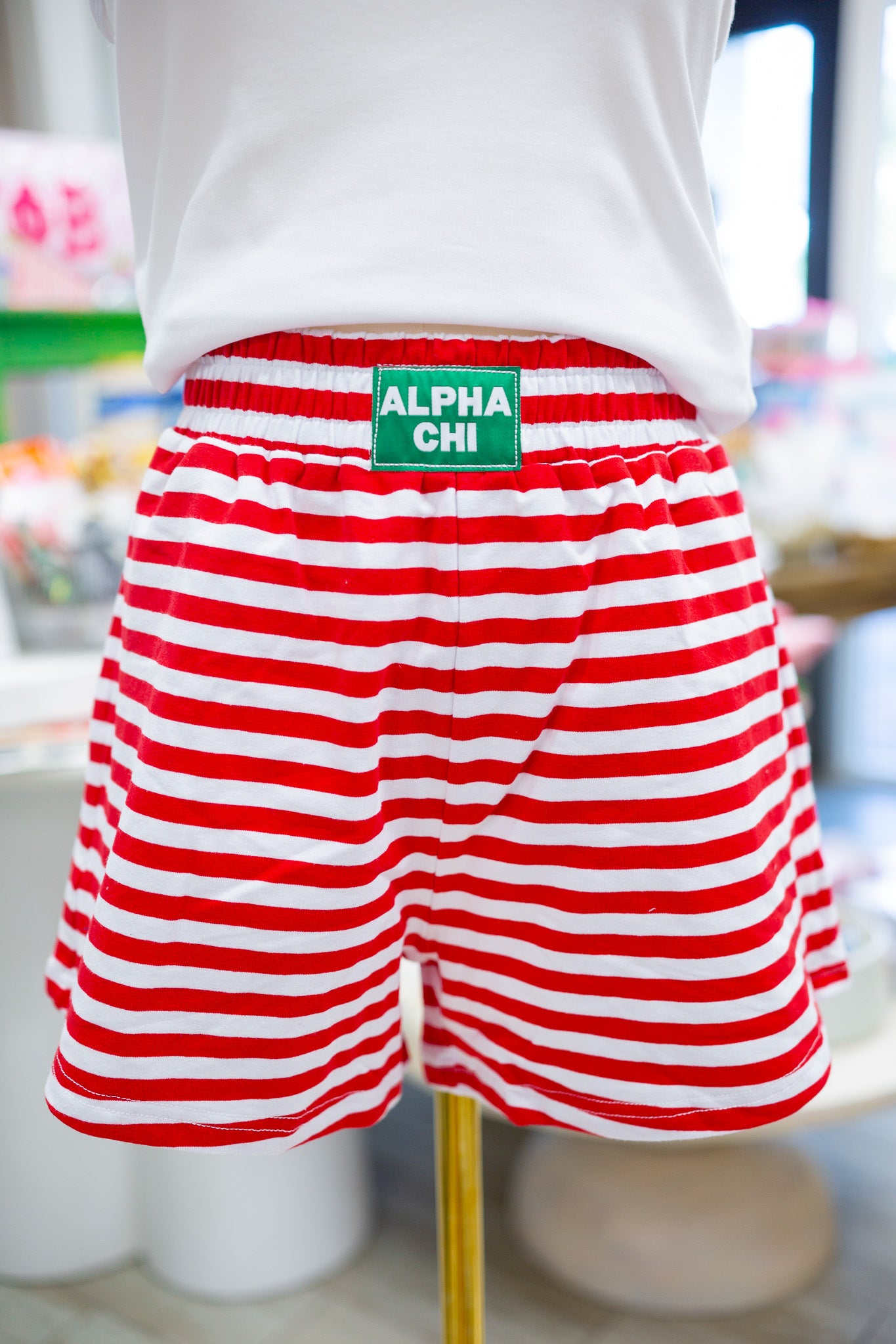 Sorority Campus Stripe Shorts