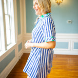 Between The Lines Dress, Green