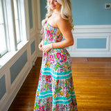 Cleo Convertible Dress, Vintage Scarf