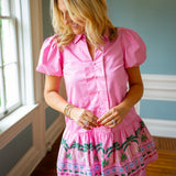 Palm Avenue Dress, Pink